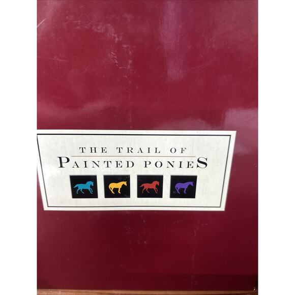 The Trail Of Painted Ponies Reindeer Roundup Christmas In Box -flaw 2E 0262 - Picture 7 of 7